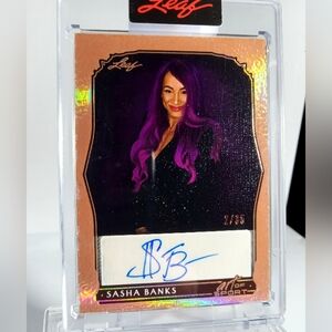 Sasha Banks auto!